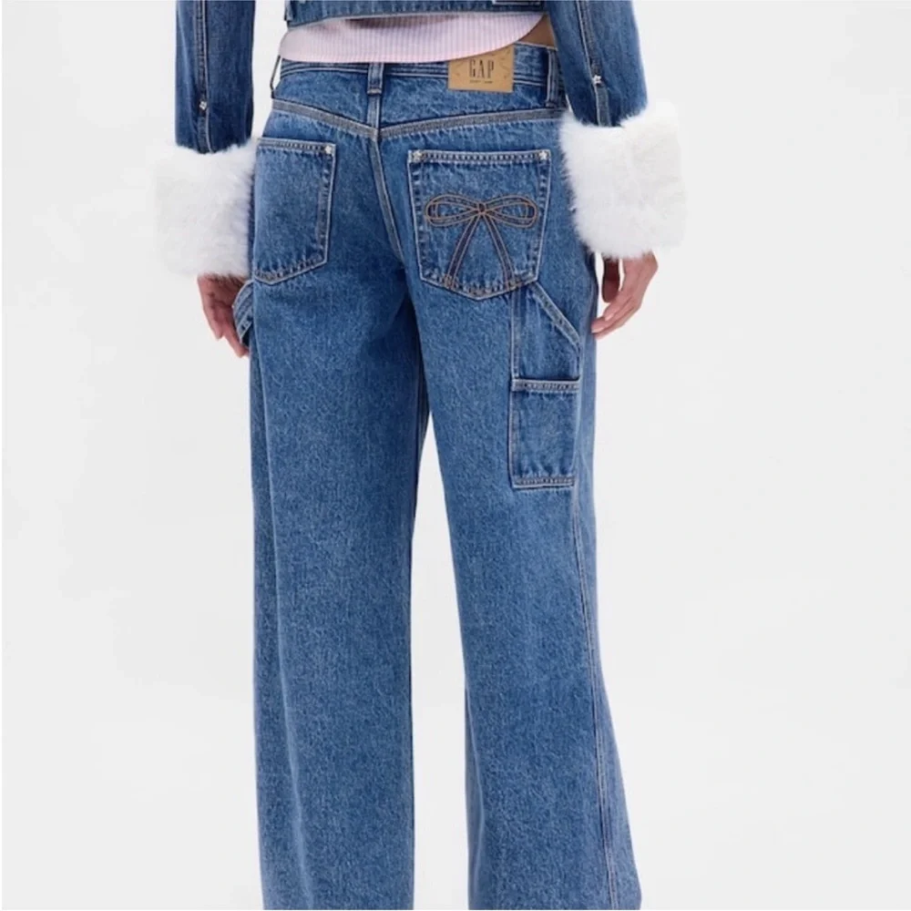 NWT Sandy Liang x Gap Jeans Sz 27 - Picture 3 of 7